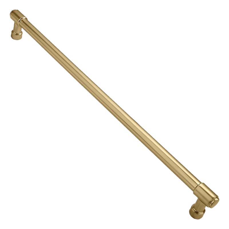 ZAUYX Solid Heavy Duty Jasper Pull Champagne Bronze Appliance Pulls 18 Inch Champagne Brass Cabinet Pulls Extra Long Kitchen Cabinet Handles Cabinet Hardware