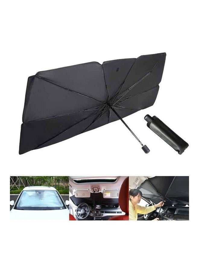 Generic - Car Windshield Sunshade for Protection from Sun Rays and Heat - Foldable and Easy to Use and Store - Image 1
