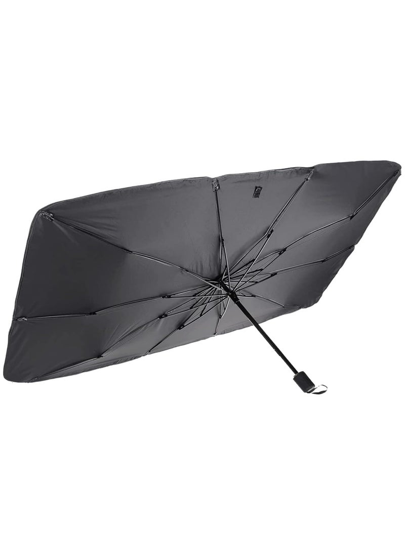 Generic - Car Windshield Sunshade for Protection from Sun Rays and Heat - Foldable and Easy to Use and Store - Image 1