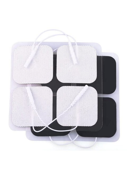 Agam ens Square Electrode Pads For physiotherapy machine (Pack Of 4 | 2 * 2 IN)