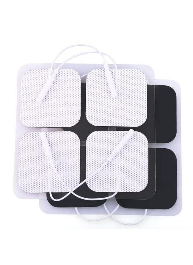 AGAM - Agam ens Square Electrode Pads For physiotherapy machine (Pack Of 4 | 2 * 2 IN) - Image 1