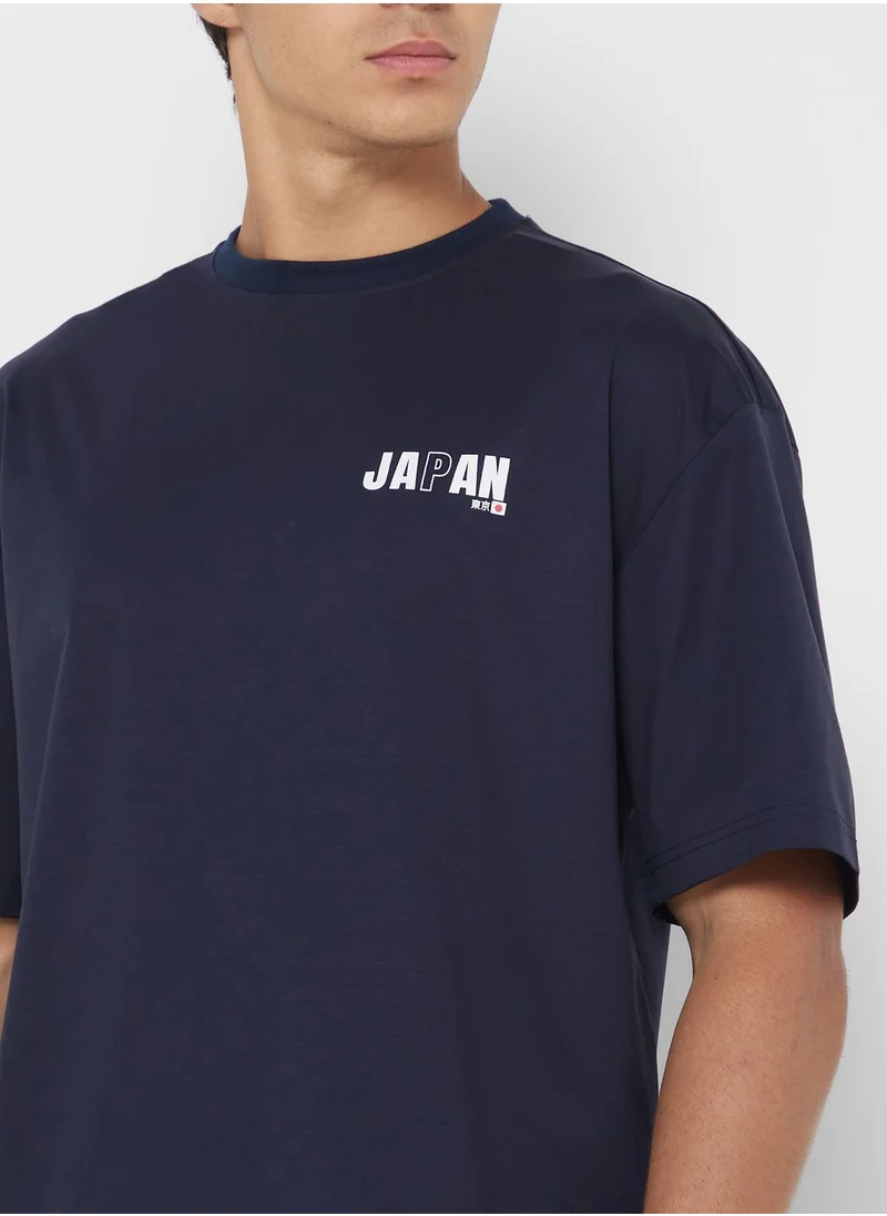 Seventy Five Casual Oversized T-Shirt
