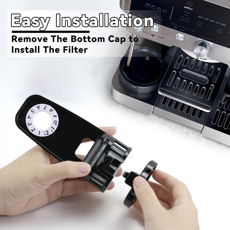 brikinte Water Filter Replacement & Water Filter Holder Compatible with Ninja Espresso Machine, Easy Installation Accessories for Ninja ES701 ES601 - Image 4