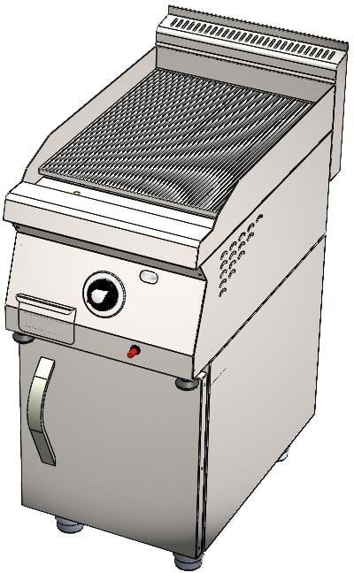 CSA Inox Karacasan Industrial 900 Series Cabinet LPG Cylinder Full Channel Grill  - Image 2