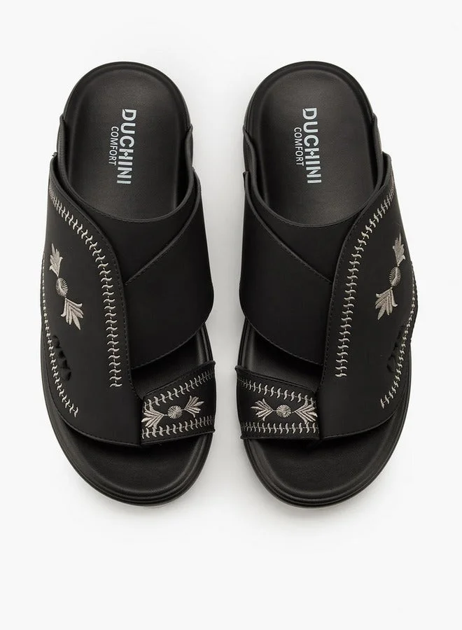 دوتشيني صنادل رجالية مطرزة عربية سهلة الارتداء