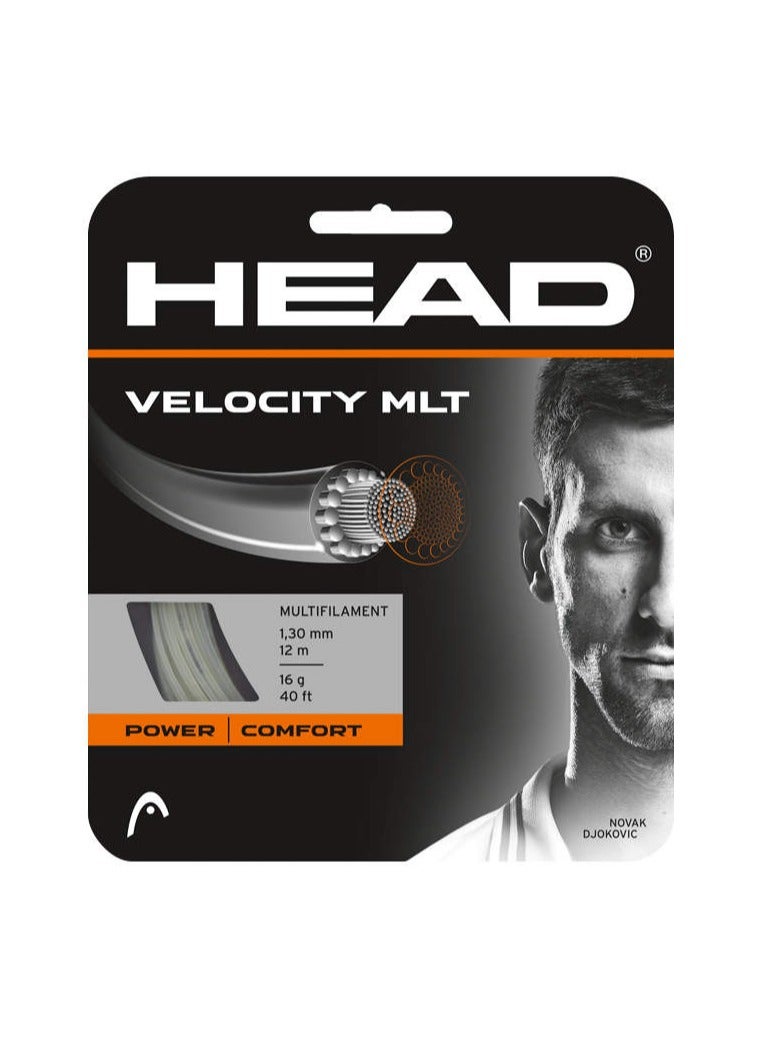 HEAD Velocity Mlt Tennis String - With Explosive Power And High Spin Potential, 1.30 Mm - 16 Gauge - Image 2