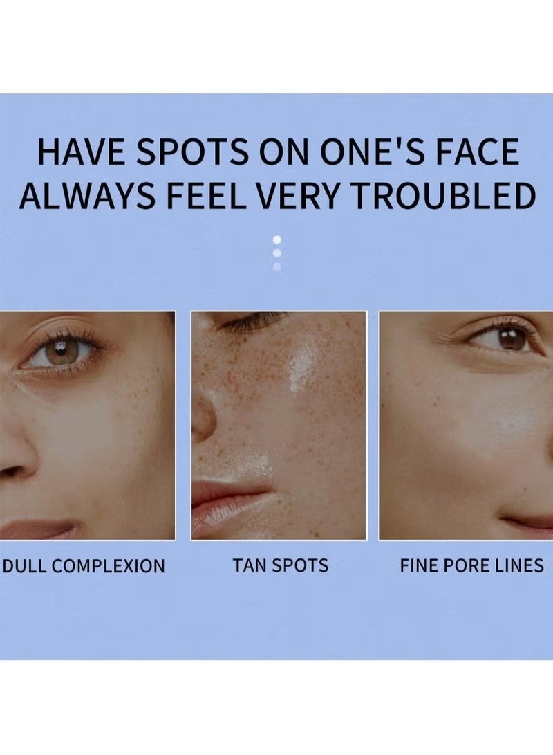 سائل التحكم في صبغة واقي الشمس للوجه مع ثياميدول ، حماية عالية من الأشعة فوق البنفسجية / الأشعة فوق البنفسجية ، SPF50 + ، يقلل من بقع لون الجلد غير المتساوي 50 مل - Image 2