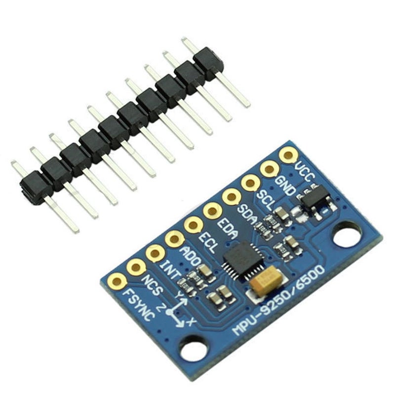 HiLetgo MPU9250 GY-9250 9-Axis 9 DOF 16 Bit Gyroscope Acceleration Magnetic Sensor 9-Axis Attitude +Gyro+Accelerator+Magnetometer Sensor Module IIC/SPI - Image 1