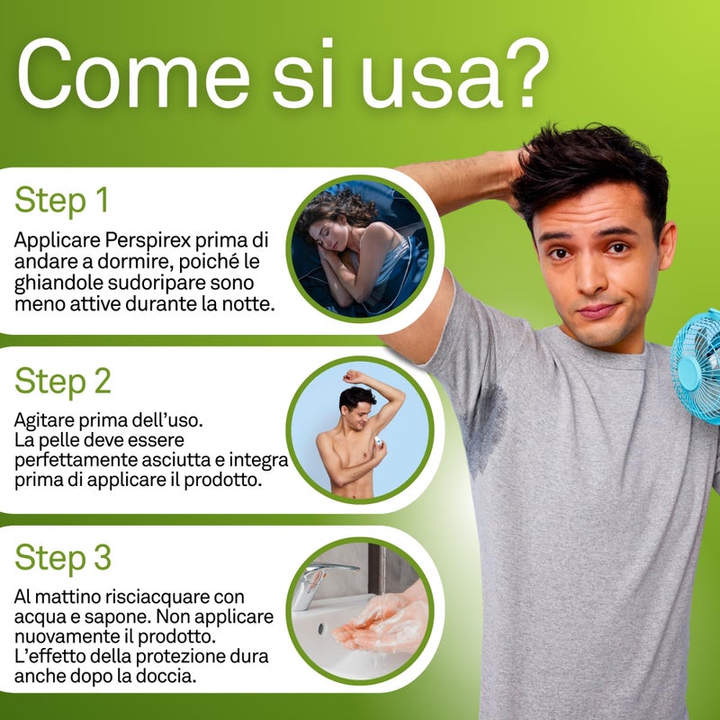 PerspireX Comfort Antiperspirant Deodorant Roll On 20ml - Image 4