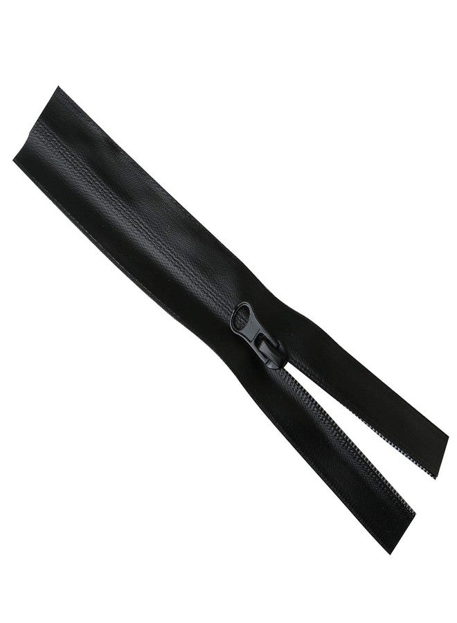 JCBIZ 6pcs Black Waterproof Zipper PVC No.3 Zipper for Outdoor Products Luggage and Backpacks 16cm - Image 2
