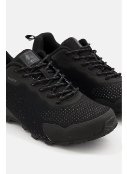 RBX Men Lace Up Running Sports Shoe, Black  - Image 4