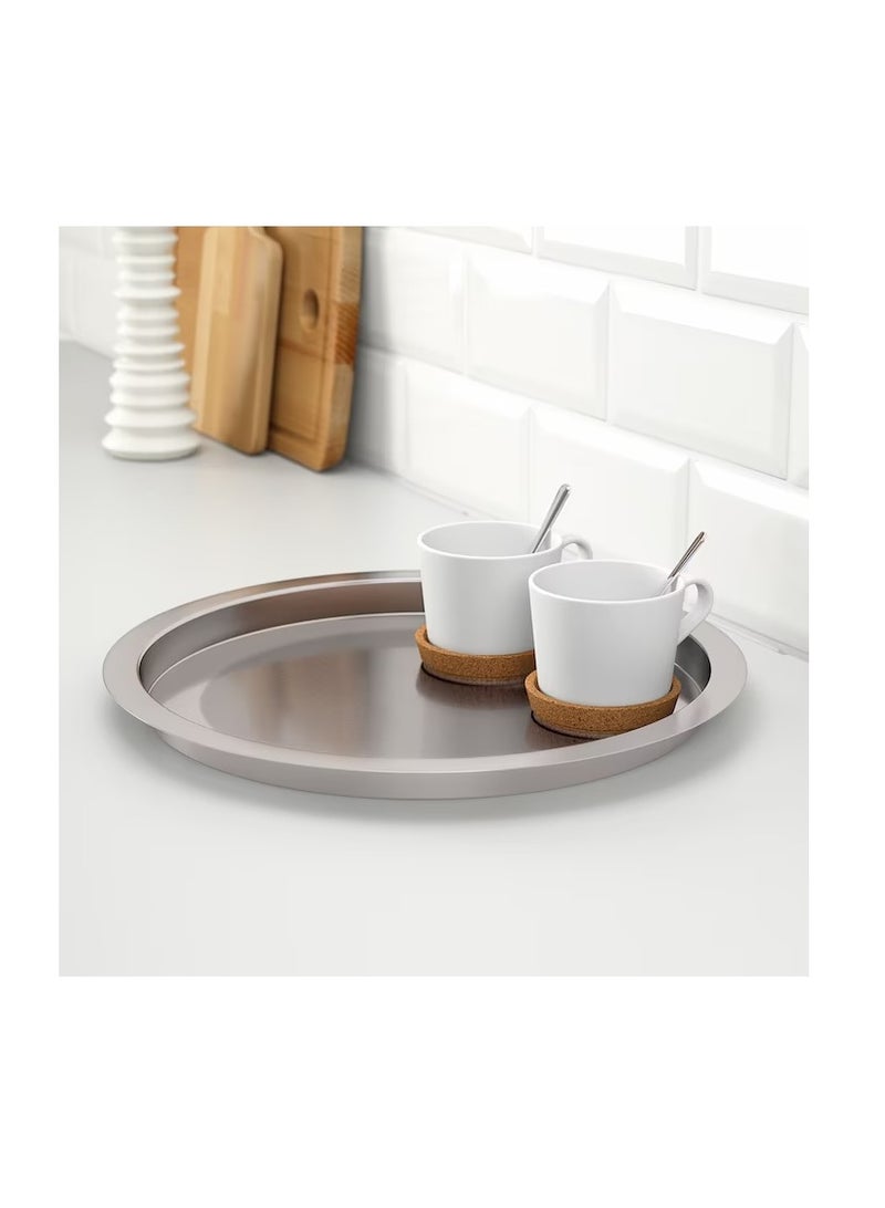 صينية استانلس ستيل 38 سم - Image 2