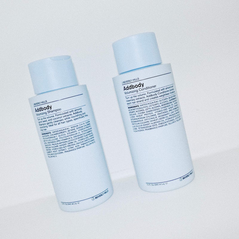 J Beverly Hills Blue Addbody Volumizing Shampoo with Vitamin E Oil for Strong Hair, 12 Oz - Image 2