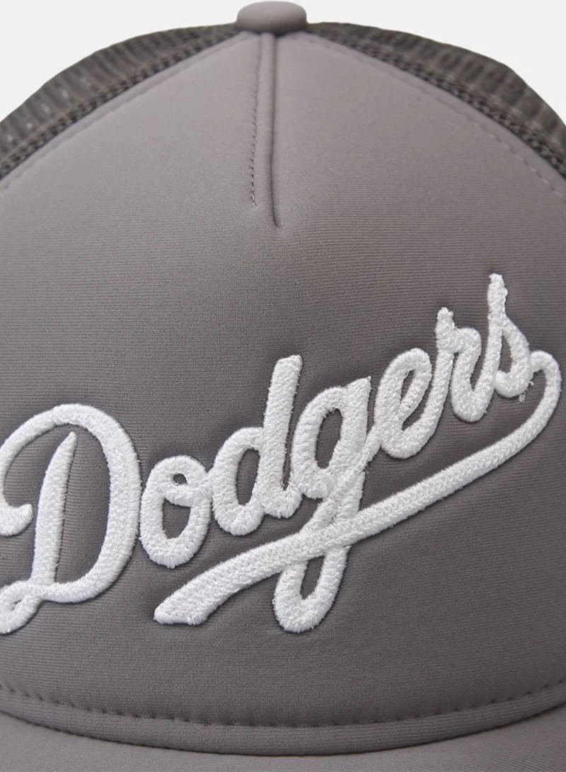 NEW ERA Los Angeles Dodgers Script Trucker Cap