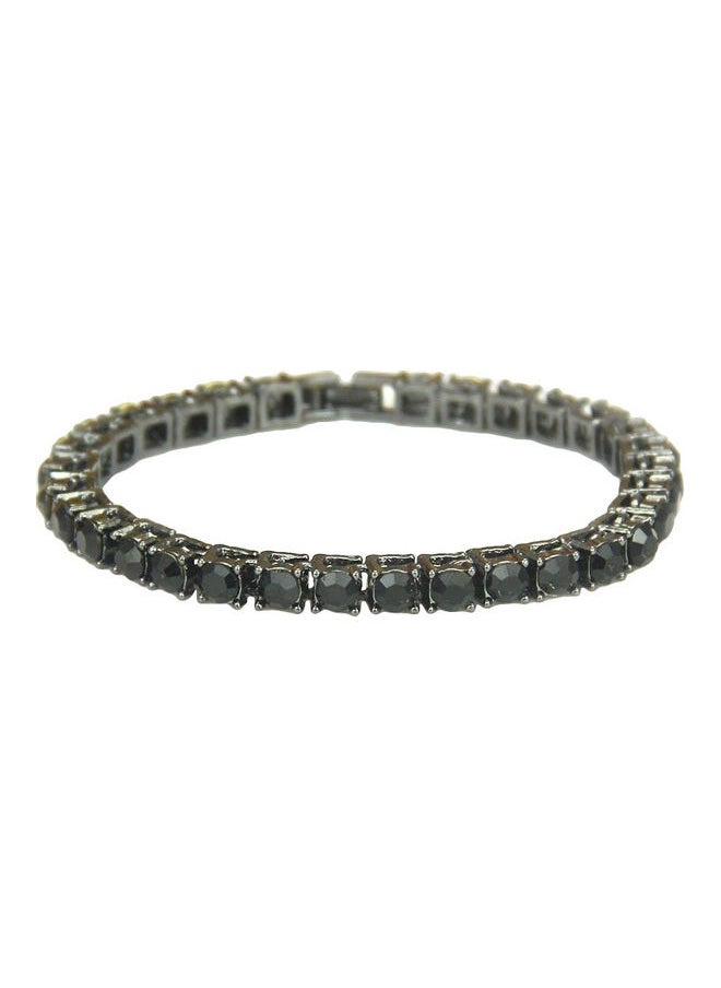 NIBEMINENT - Glitter Single Row Rhinestone Bracelet - Image 1