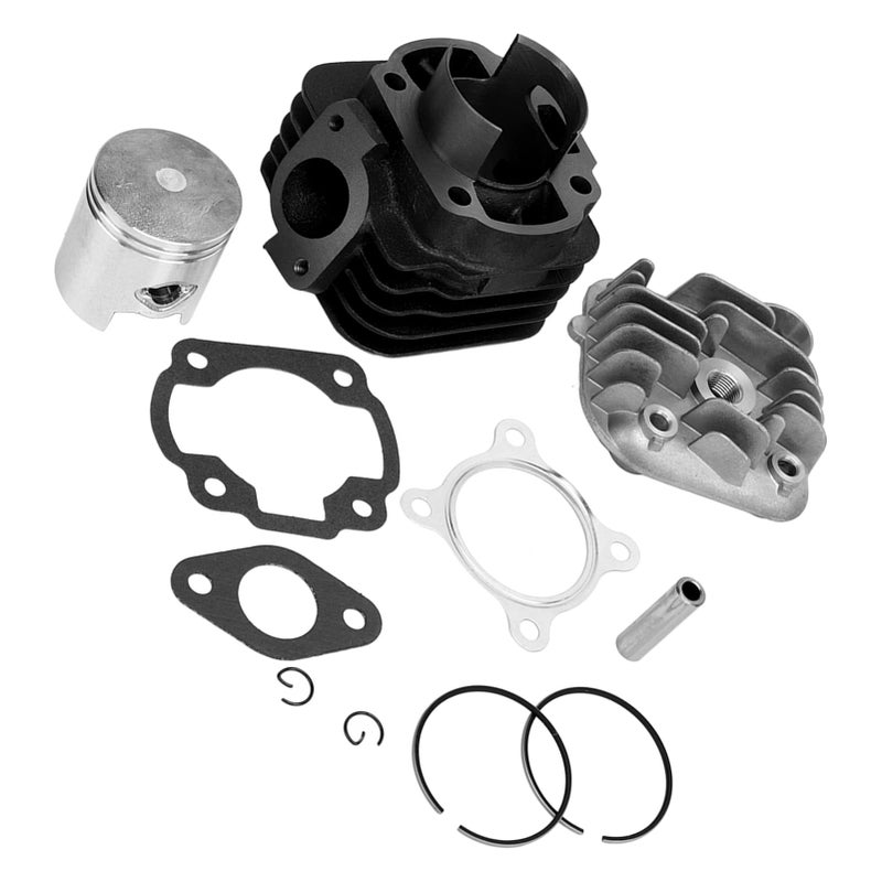 47mm Bore Aluminum Alloy Top End Piston Kit for 2 Stroke Engine Performance Upgrade - Image 3