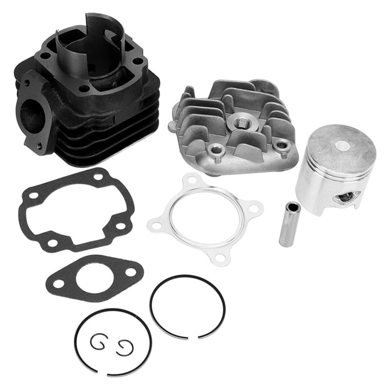 47mm Bore Aluminum Alloy Top End Piston Kit for 2 Stroke Engine Performance Upgrade - Image 5