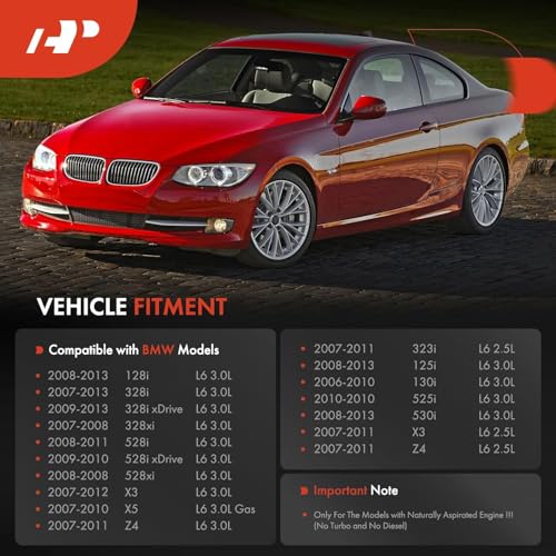 A-Premium Upgraded Aluminum Engine Valve Cover Kit - Compatible with BMW (E60 E70 E82 E83 E84 E89 E90 E92) Model - 2007-2013 - 2.5L 3.0L - 125i 128i 130i 323i 325i 328i 525i 528i 530i X1 X3 X5 Z4 - Image 2