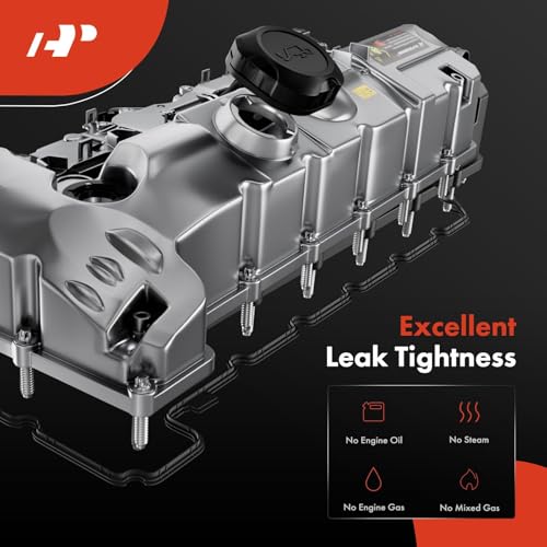 A-Premium Upgraded Aluminum Engine Valve Cover Kit - Compatible with BMW (E60 E70 E82 E83 E84 E89 E90 E92) Model - 2007-2013 - 2.5L 3.0L - 125i 128i 130i 323i 325i 328i 525i 528i 530i X1 X3 X5 Z4 - Image 4