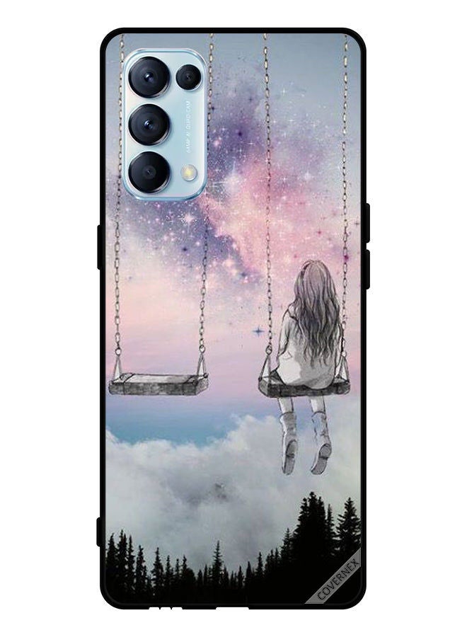 Covernex Protective Case Cover For Oppo Reno5 Pro 5G Alone Sad Girl - Image 1