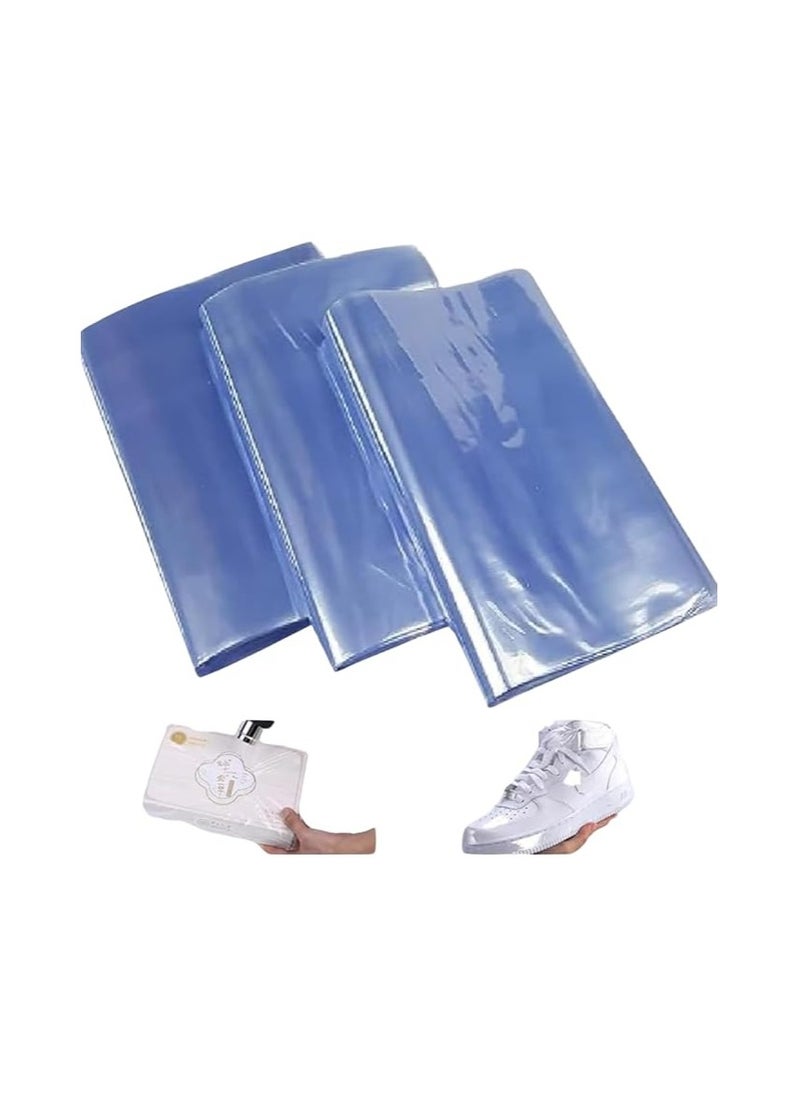 Generic 50pcs XL Shrink Shoe Packaging Bags to Protect Shoes Avoid Yellowing Soles and Keep Dust Out for Wrapping Remote Controls, Soap, Bath Bombs, Candles, Small Gifts, Jars and Crafts  - Image 1