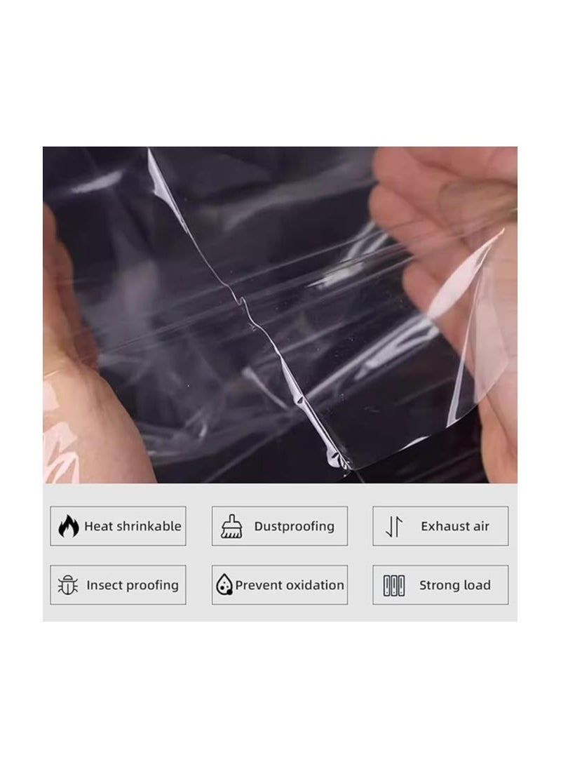 Generic 50pcs XL Shrink Shoe Packaging Bags to Protect Shoes Avoid Yellowing Soles and Keep Dust Out for Wrapping Remote Controls, Soap, Bath Bombs, Candles, Small Gifts, Jars and Crafts  - Image 5