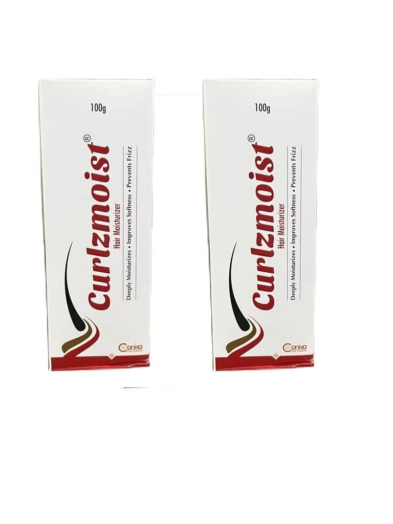 RKR CURLMOIST Hair Moisturizer Pack of 2 100gm X 2Hair Care Cream For Women and Girls - Image 1