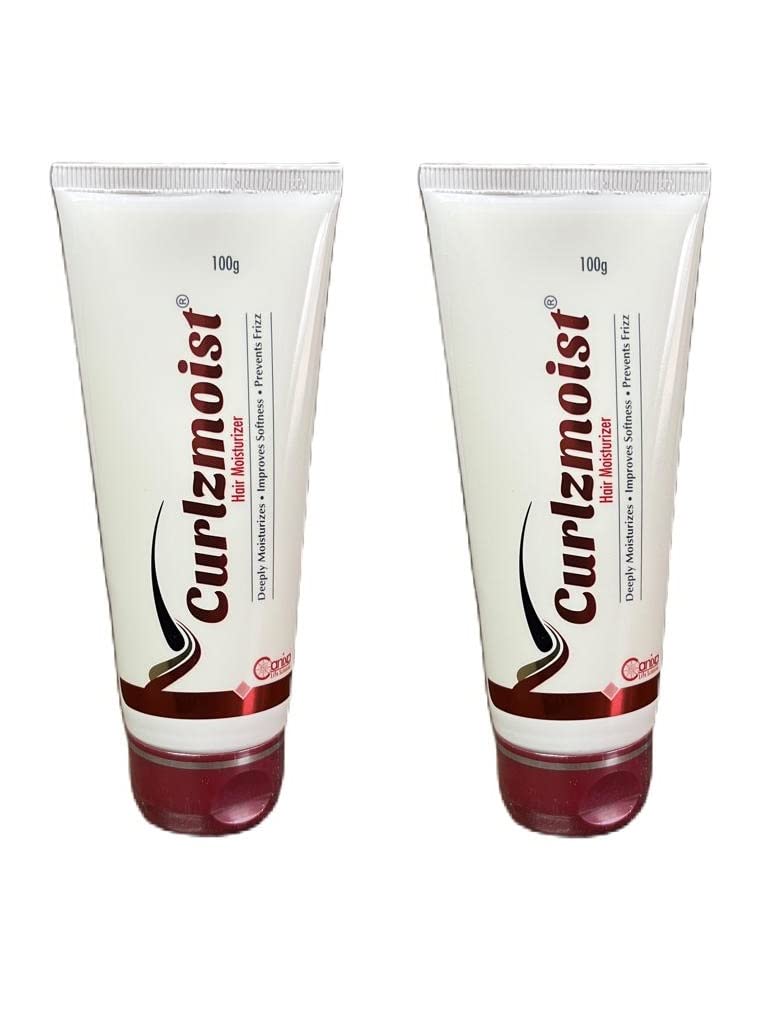 RKR CURLMOIST Hair Moisturizer Pack of 2 100gm X 2Hair Care Cream For Women and Girls - Image 2