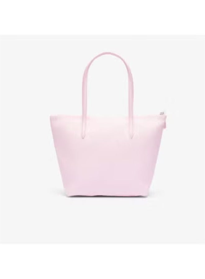 لاكوست حقيبة لاكوست صغيرة كبيرة L.12.12 كونسيبت كارتاغ تويت باغ حقيبة يد حقيبة كتف حقيبة تسوق للنساء - الوردي الفاتح - Image 3