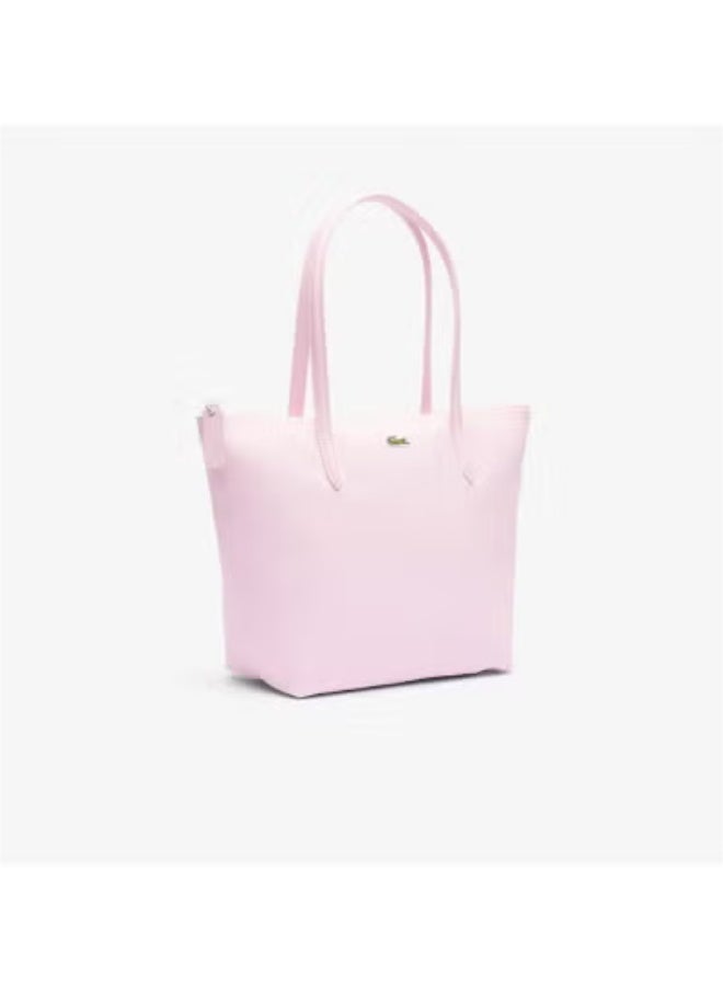 لاكوست حقيبة لاكوست صغيرة كبيرة L.12.12 كونسيبت كارتاغ تويت باغ حقيبة يد حقيبة كتف حقيبة تسوق للنساء - الوردي الفاتح - Image 2