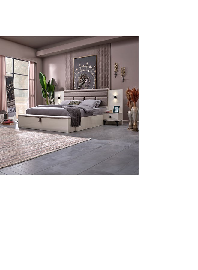 Home Box Soho 6-Piece King Bedroom Set 209 x 120 x 185 cm - Image 1