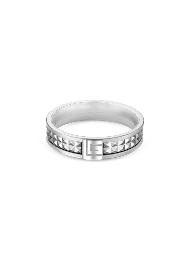 Guy Laroche Alex.2 Silver Finger Ring for Men