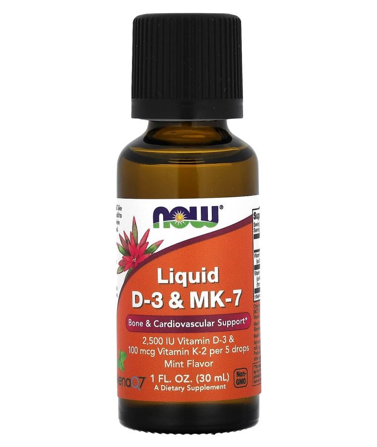 Liquid D-3 & MK-7 Mint 1 fl oz (30 ml)