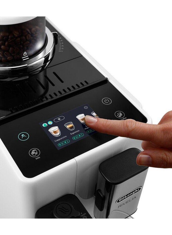 ديلونجي Rivela Coffee Machine 19 Bar 1450W 1.8 L 1450 W EXAM440.55.W White - Image 3