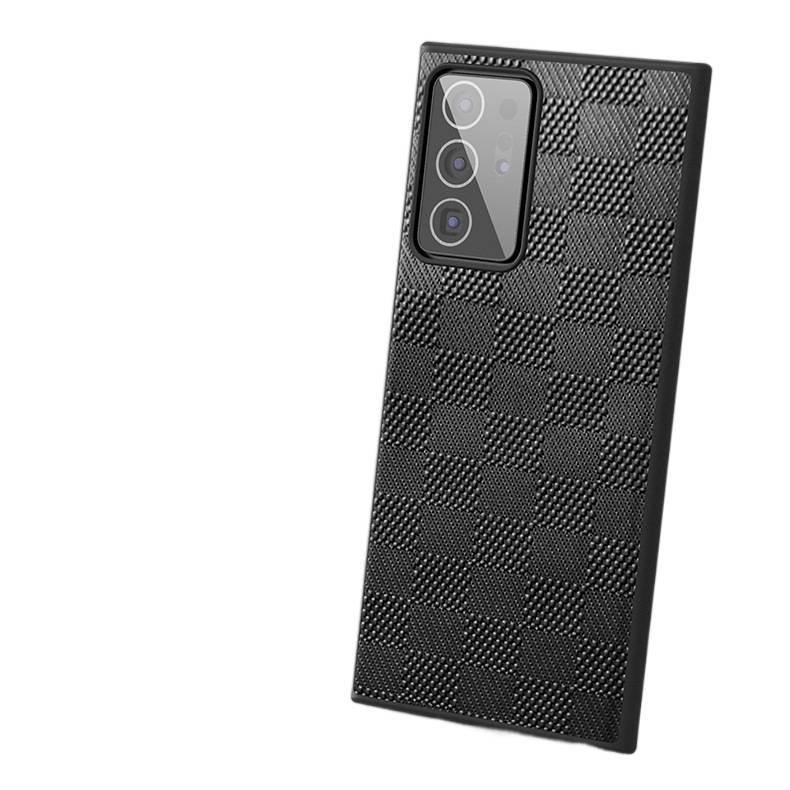 غطاء واقي | ملمس جلد | أسود | حامل بطاقات | تغطية كاملة | لـ Samsung Galaxy Note20 Ultra - Image 5