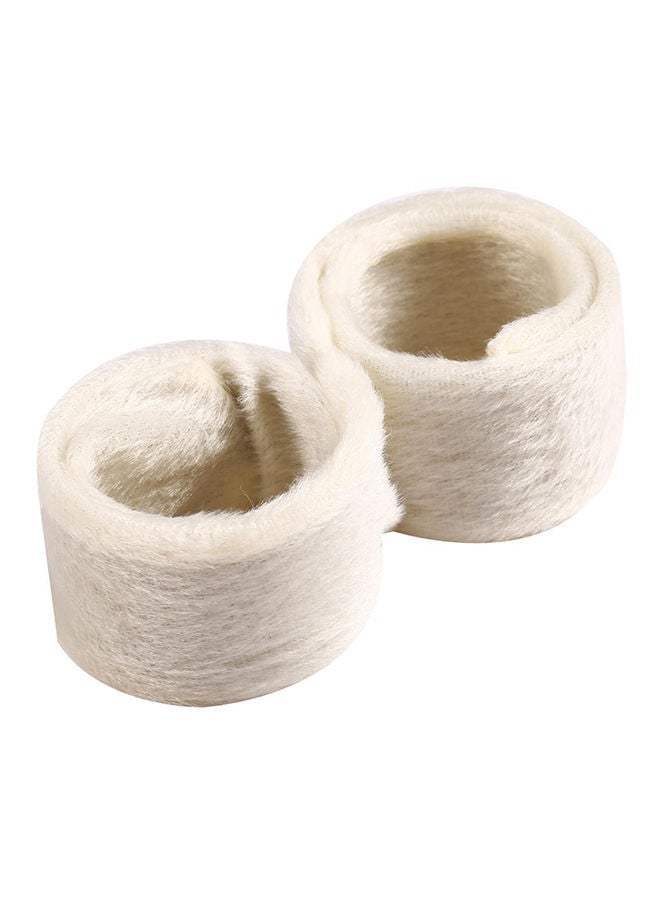 NIBEMINENT Curly Hair Braid Clip Dispenser White - Image 1