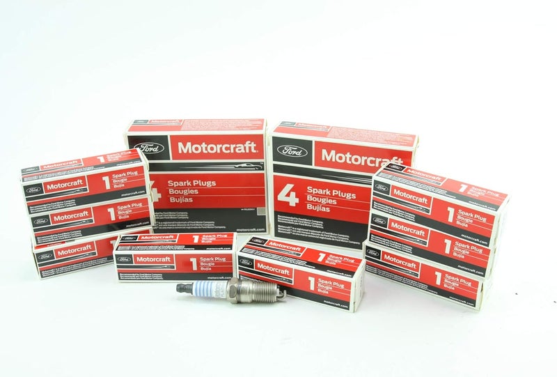 Motorcraft Pack of 8 Genuine Spark Plug SP-493 AGSF32PM - Image 1