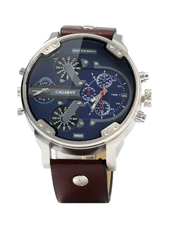 كاجارني ساعة يد بعقارب وسوار معدني طراز 2724332920789