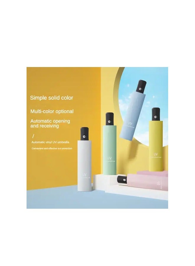 UV Umbrella Protection Sun Compact Windproof Reverse Umbrella’s for Rain-Automatic Folding Inverted Travel Portable - Image 5