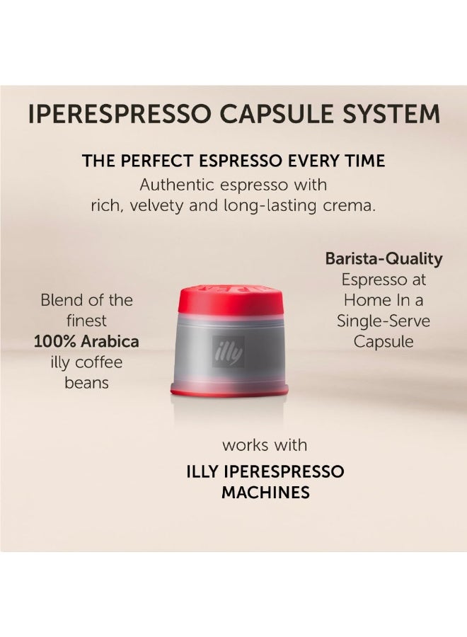 Illy Iperespresso Classico Coffee Capsules – 100% Arabica, Gentle & Sweet Taste – Single-Serve Pods, 18 Capsules per Pack – 6 Pack Bundle - Image 4