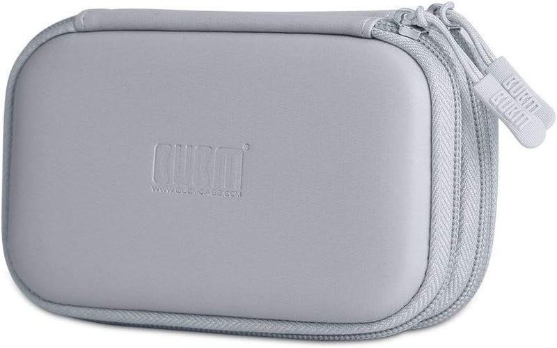 BUBM Hallart USB Flash Drive Case, Portable Waterproof Electronic Accessories Bag for USB Flash Drives, SD Cards,Earphone and Other Small Accessories 6.30 x 3.54 x 1.77 Inch,Gray - Image 2
