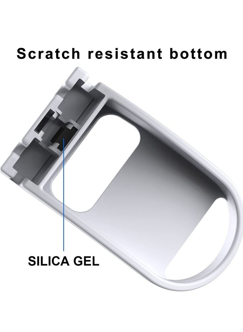 Y&D PS5 Headphone Holder, Minimalist Design Hook, Headset Hanger, Gaming Hanger Holder Hook Stand for and Xbox Series X, with Screws (White) - Image 4