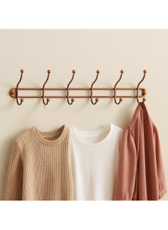 ALMUFARREJ Brown iron wall clothes hanger 