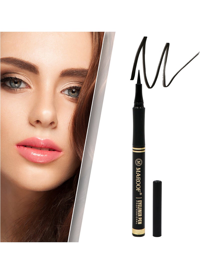 MAROOF - MAROOF Professional Waterproof Inkliner Eyeliner Pen 2g - Image 1