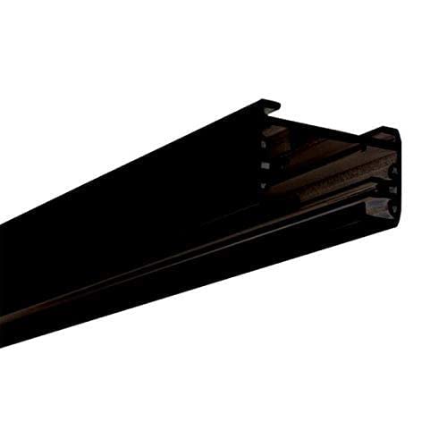ZOREZA ZOREZA Rectangular LED Track Light Trackline Track Trackway Straight Track Ceiling Spotlight Black Finish Trackline Trackway Lights for Home Improvement Set 1m Length  - Image 3