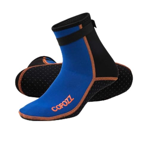 COPOZZ Diving Socks 3mm Neoprene Beach Water Socks-Anti Slip for Snorkel Swim Youth Men Women - Image 1