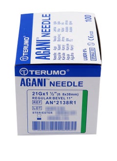 TERUMO Terumo Agani Needle 21G x 1 1/2 (0.8 x 38mm)  - Image 1