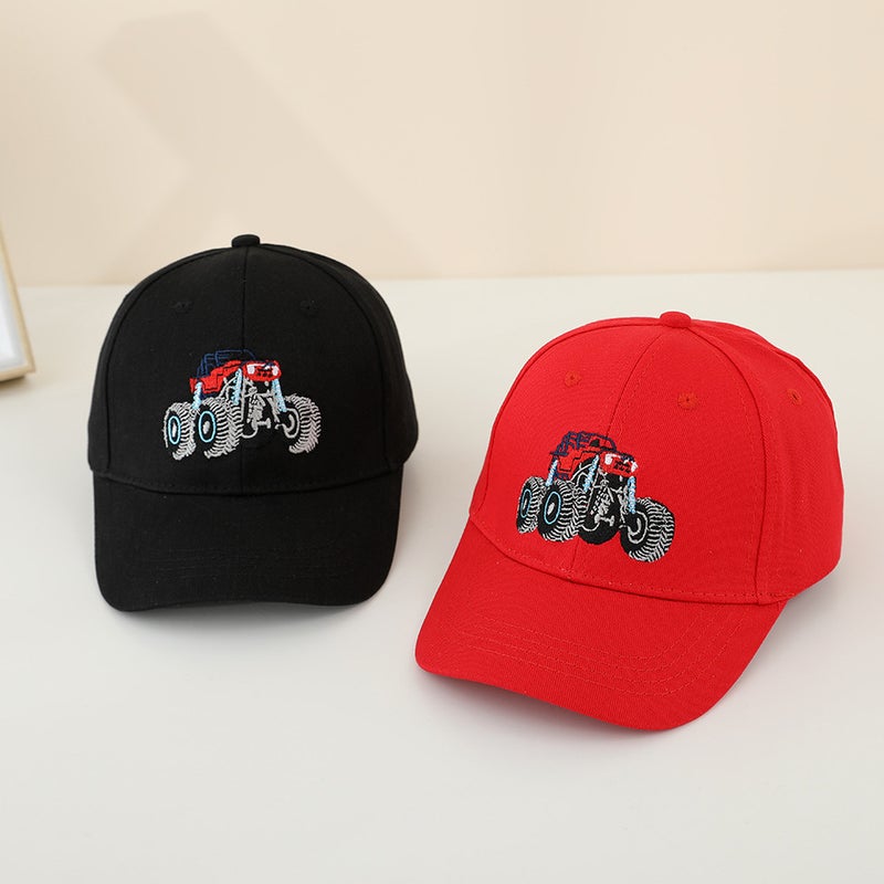Truck Kids Cap Cartoon Sun Protection Hat Cotton - Image 4