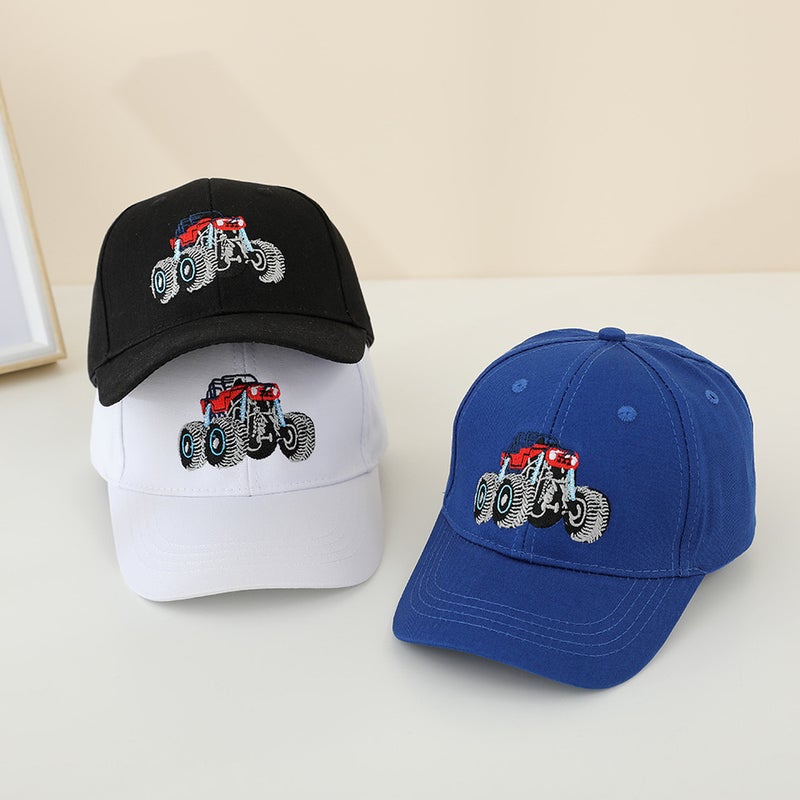 Truck Kids Cap Cartoon Sun Protection Hat Cotton - Image 3