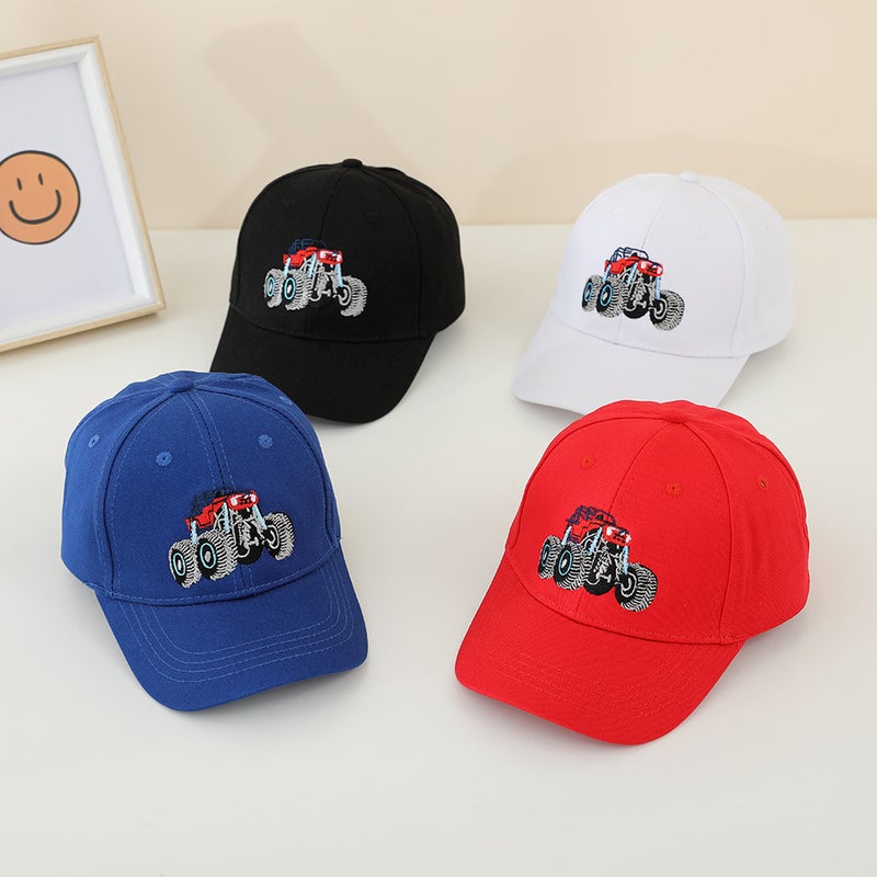 Truck Kids Cap Cartoon Sun Protection Hat Cotton - Image 2